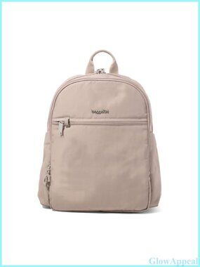 Anti-Theft Travel Backpack 9.4x13x5 Nylon RFID Blocking Locking Zippers